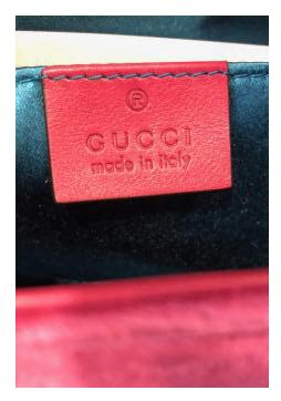 como saber si un bolso gucci es original